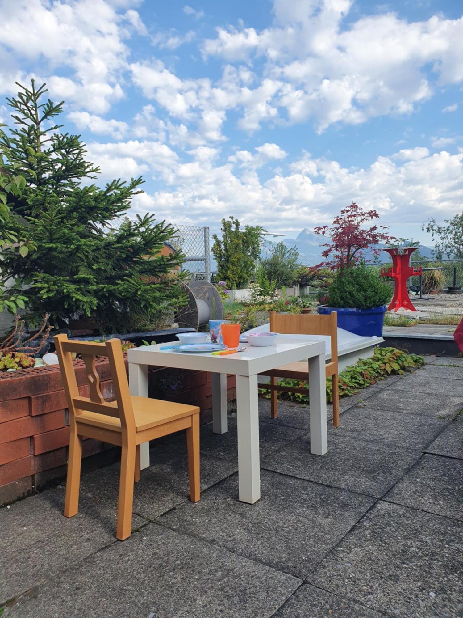 Bnb Haus Weibel Landquart Exterior foto